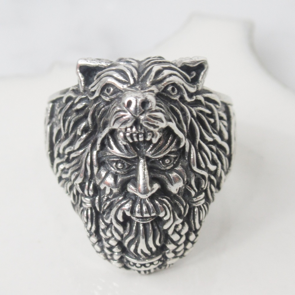 Mr Fox and the Green Man Ring size 9, 11, 12